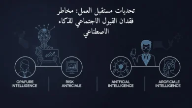 تحديات مستقبل العمل: مخاطر فقدان القبول الاجتماعي للذكاء الاصطناعي 15 تحديات مستقبل العمل: مخاطر فقدان القبول الاجتماعي للذكاء الاصطناعي