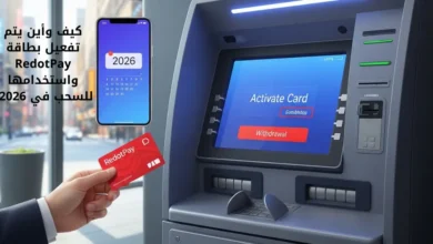 كيف وأين يتم تفعيل بطاقة RedotPay واستخدامها للسحب في 2026؟ 19 كيف وأين يتم تفعيل بطاقة RedotPay واستخدامها للسحب في 2026؟